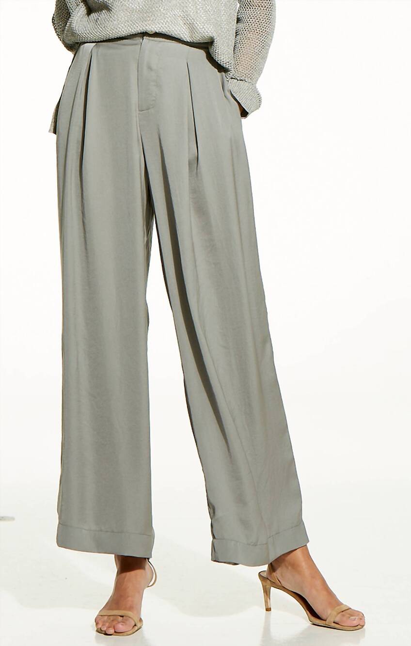 NEW NIC + ZOE olive trousers in tar